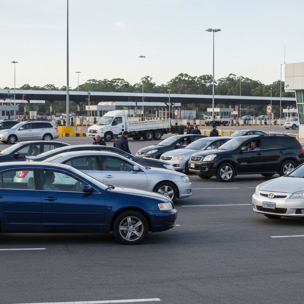 Vehicles customs clearance